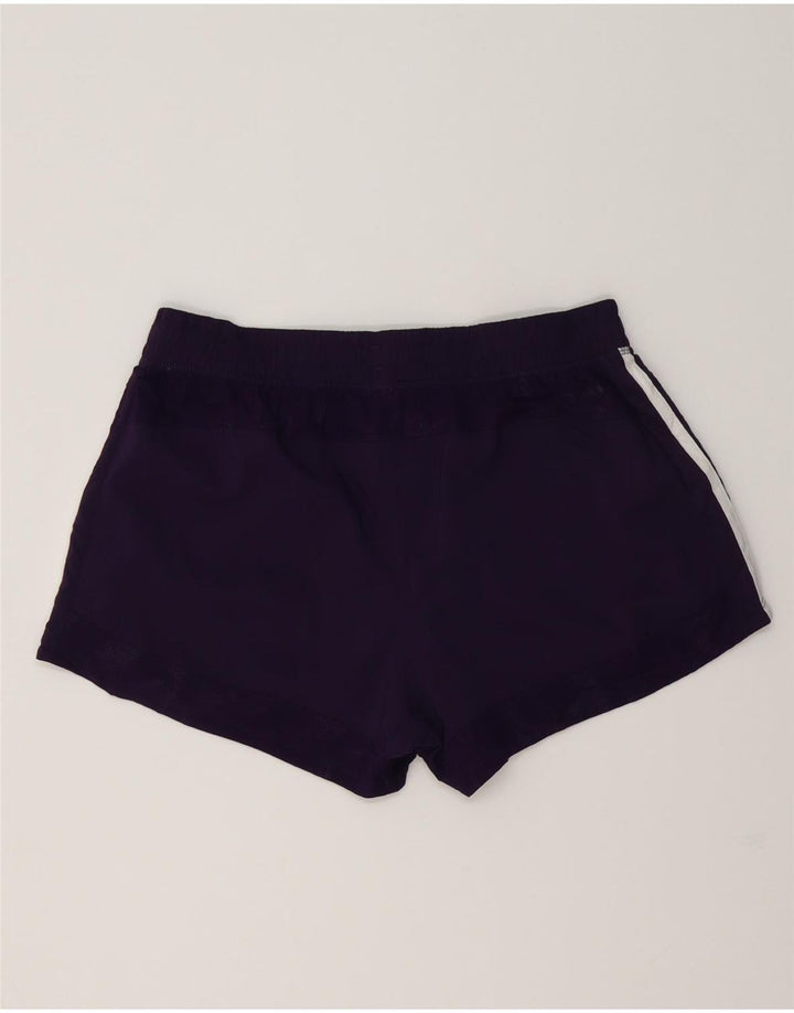 Damskie spodenki sportowe ADIDAS Climalite UK 12/14, średni fiolet, poliester