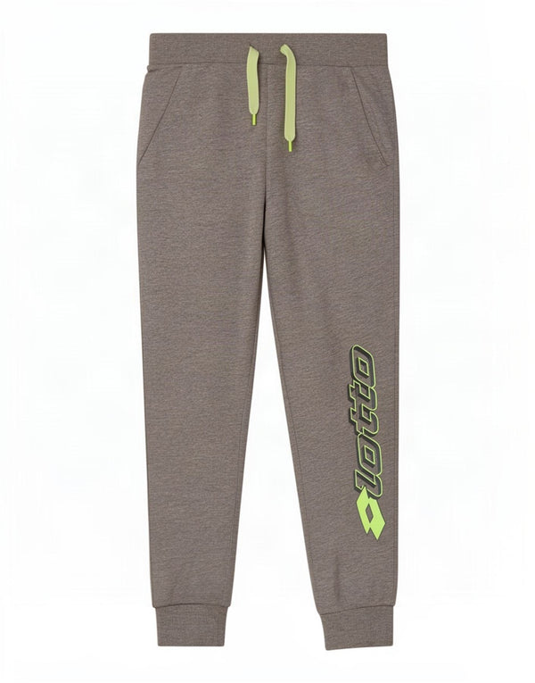 Damskie spodnie dresowe Lotto Graphic Joggers UK 10 Małe, szare, bawełniane