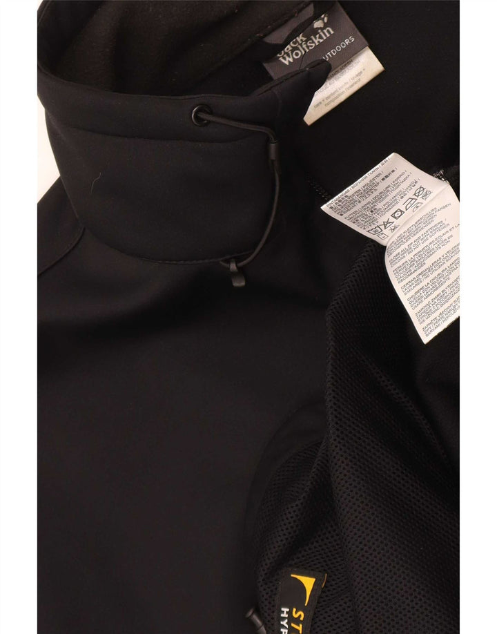 Męska kurtka wiatrówka Jack Wolfskin UK 48 2XL Czarny poliester