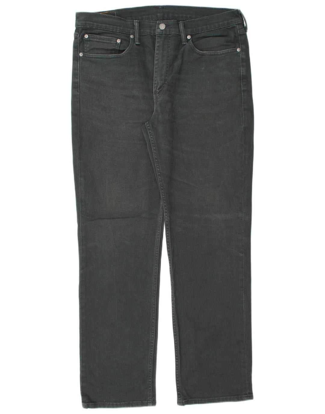 Męskie dżinsy LEVI'S 514 Straight W36 L32 Czarna bawełna