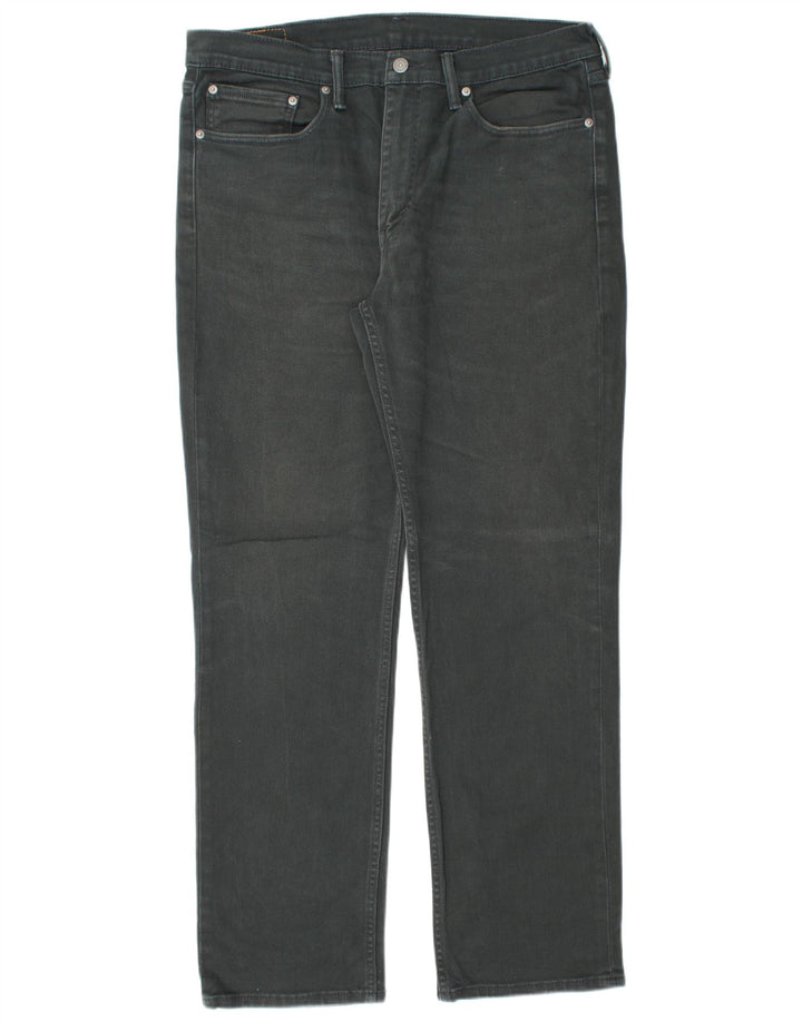 Męskie dżinsy LEVI'S 514 Straight W36 L32 Czarna bawełna