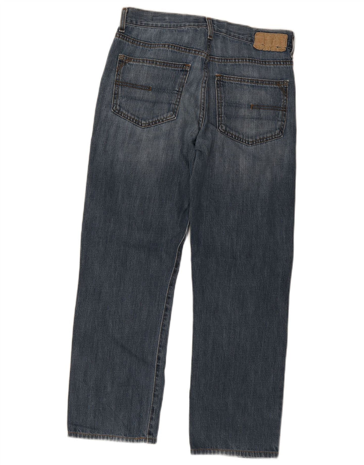 Damskie proste dżinsy Calvin Klein W30 L30 Niebieskie bawełniane