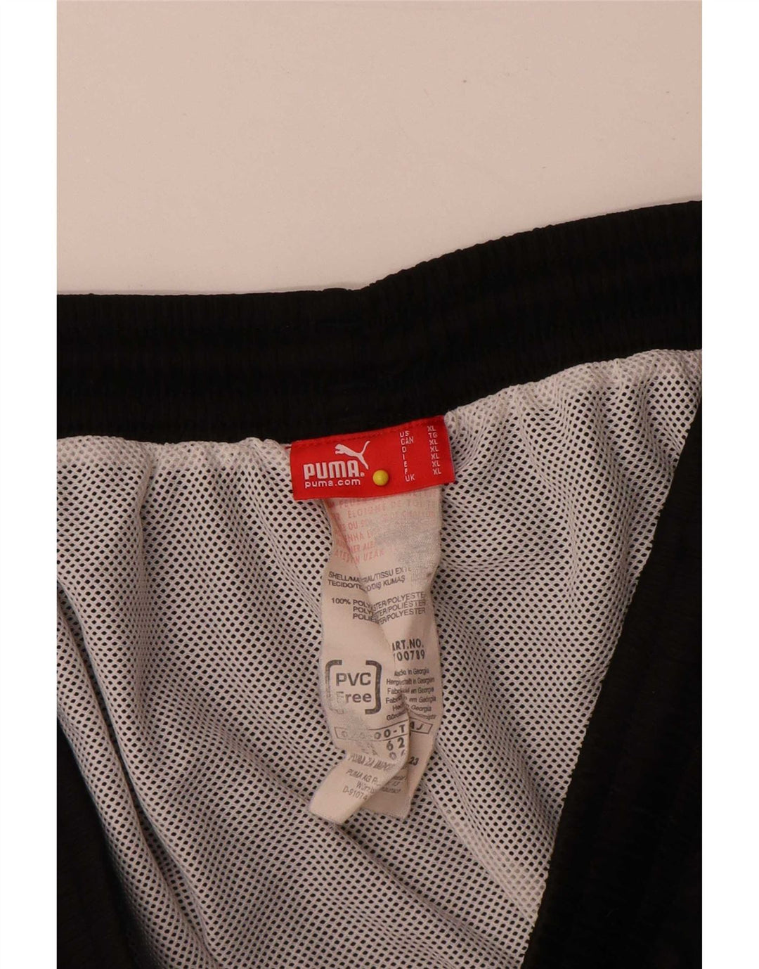 Męskie spodenki kąpielowe Puma XL, czarny poliester