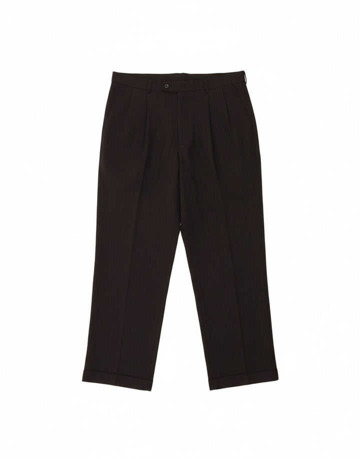 DOCKERS Mens Pegged Suit Trousers W38 L32 Grey Polyester