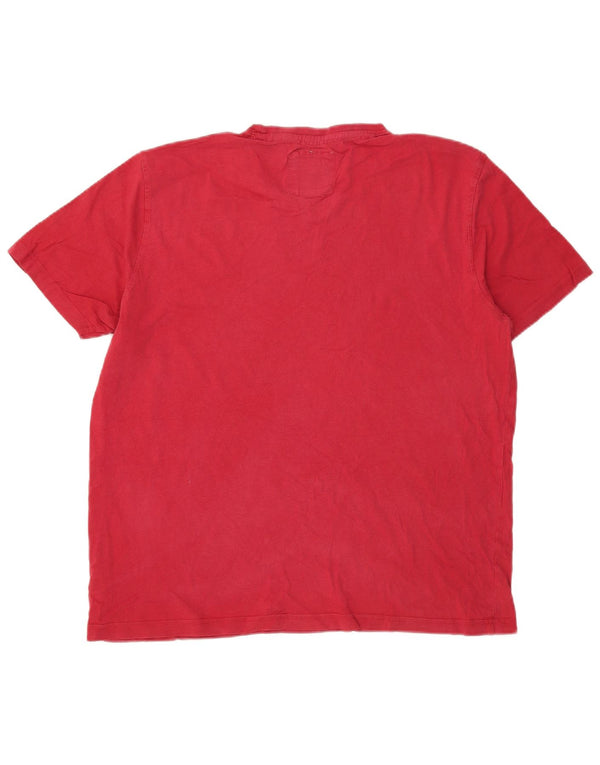 Crew Clothing Męski T-shirt Top XL Czerwona Bawełna
