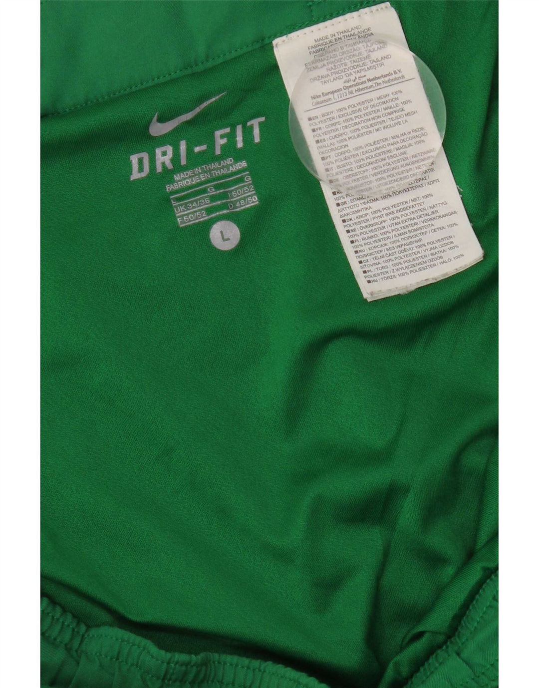 Męskie spodenki sportowe Nike Portugalia, duże, zielone, z poliestru