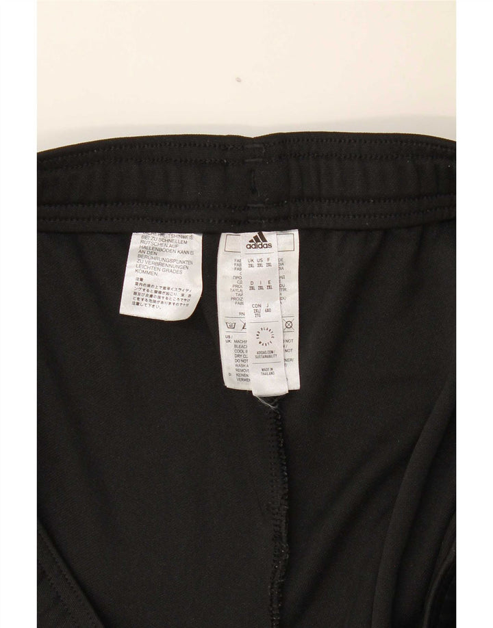 Męskie spodnie dresowe Adidas Aeroready 2XL, czarny poliester