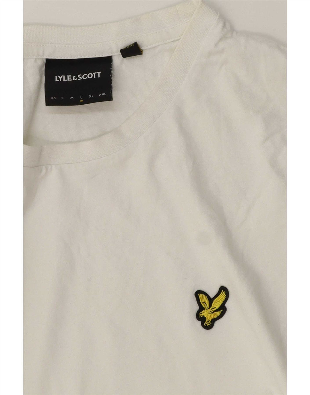 Męski T-shirt Lyle & Scott, duży, biały