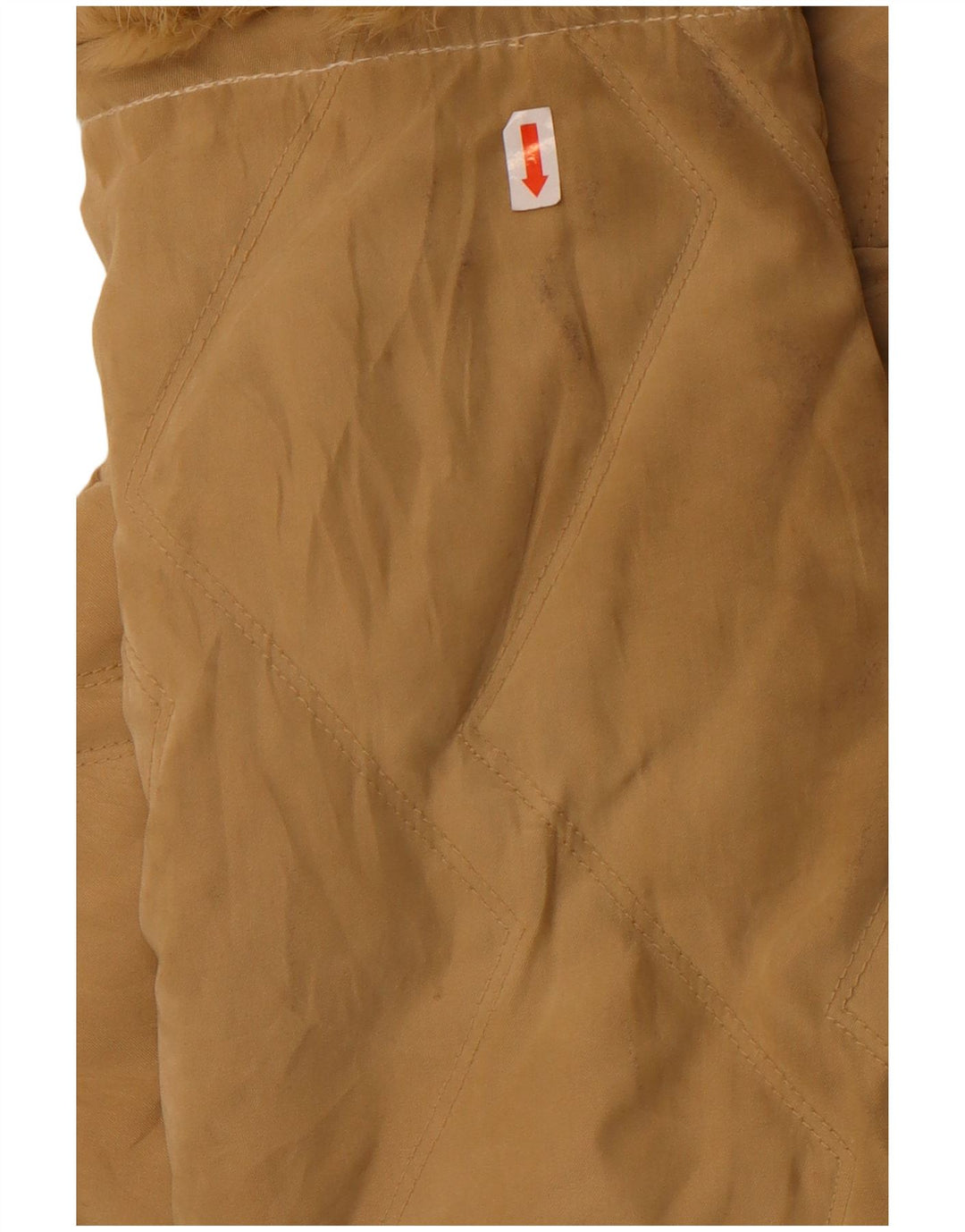 Damska wyściełana kurtka o luźnym kroju Parisport IT 44 Średni beżowy poliamid