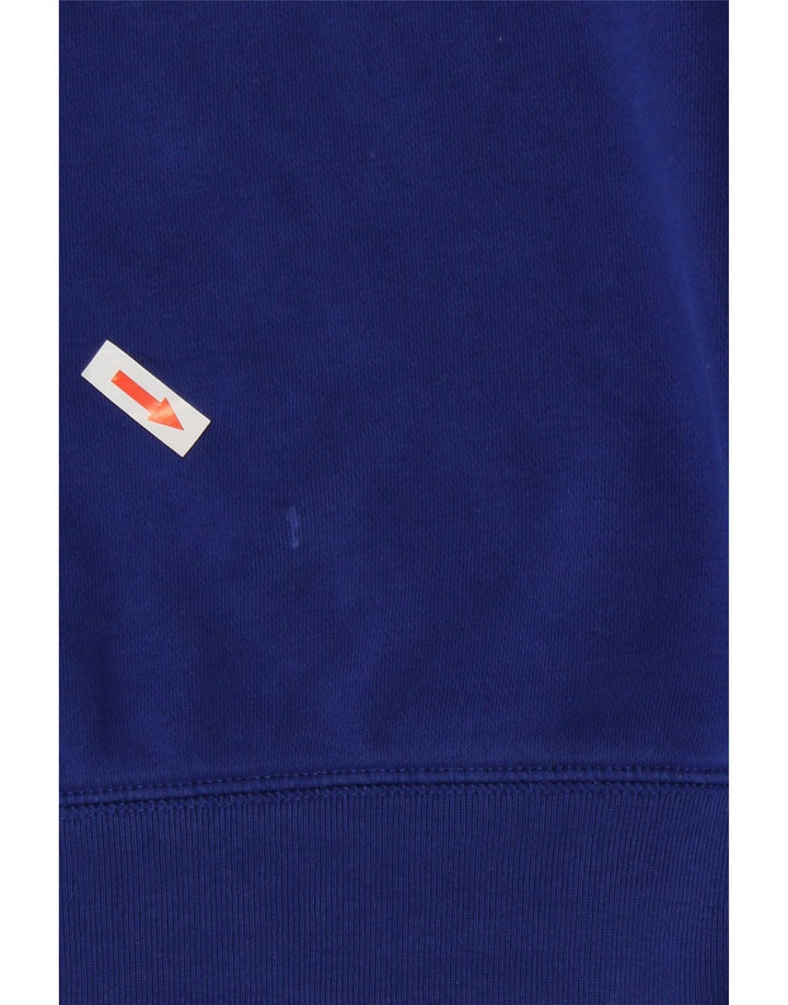 Damska bluza z grafiką Gap, UK 10, mała, niebieska, bawełniana