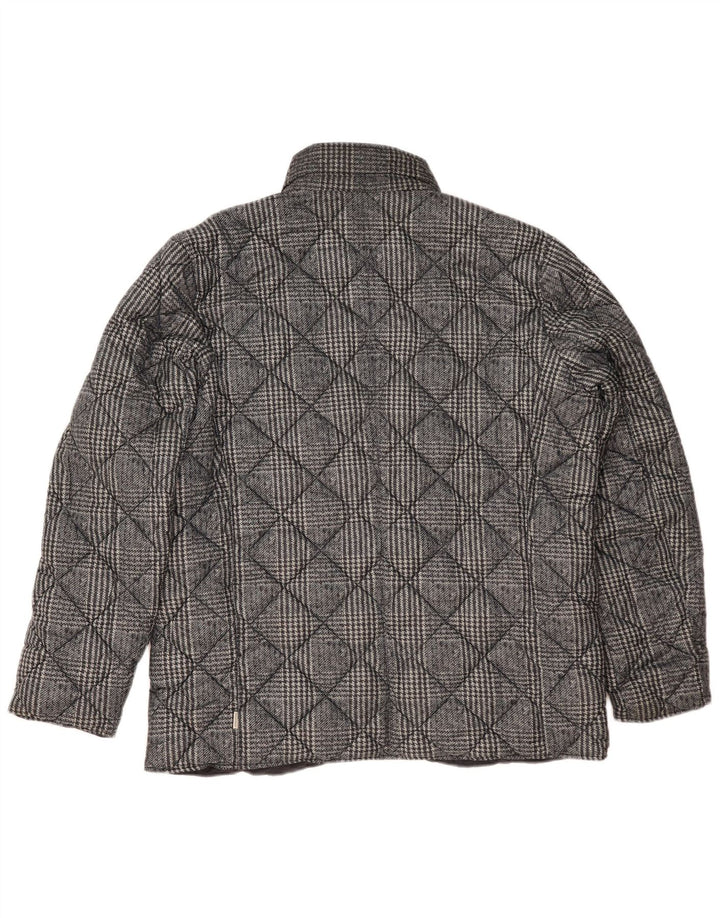 Dwustronna ocieplana kurtka męska Henry Cottons UK 42 XL granatowa