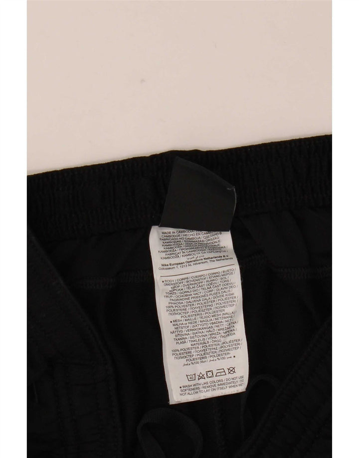 Męskie spodnie dresowe Nike Dri Fit, poliester w kolorze średniej czarnej kolorystyki