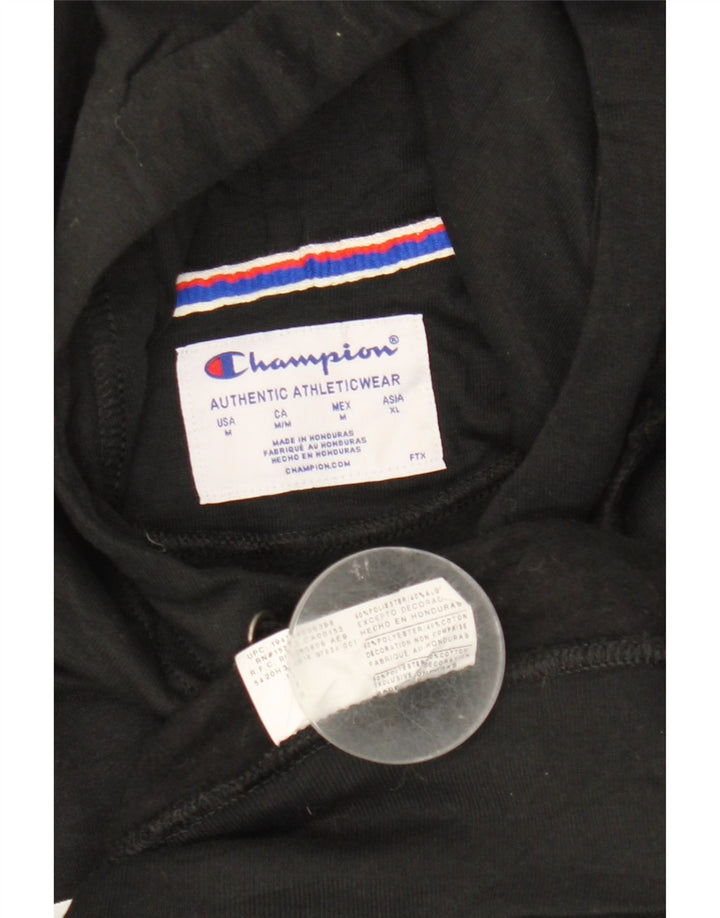 Damska bluza z kapturem Champion Graphic UK 14, średni czarny poliester