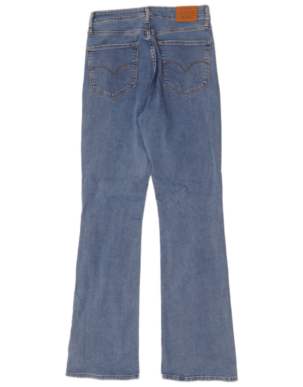 Damskie jeansy Levi's 725 z wysokim stanem Bootcut W29 L32 niebieskie