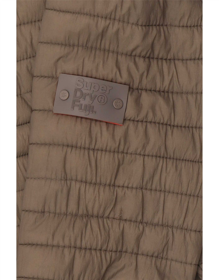 Damska ocieplana kurtka Superdry UK 6 XS, nylon khaki