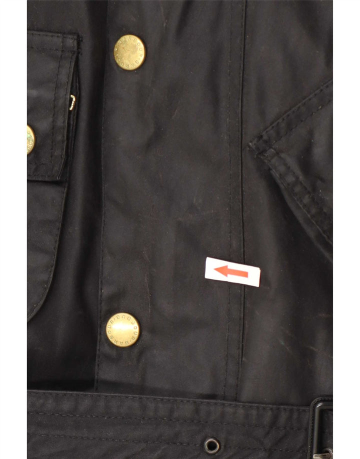 Kurtka męska Barbour z woskowanej bawełny UK 42 XL w kolorze czarnym