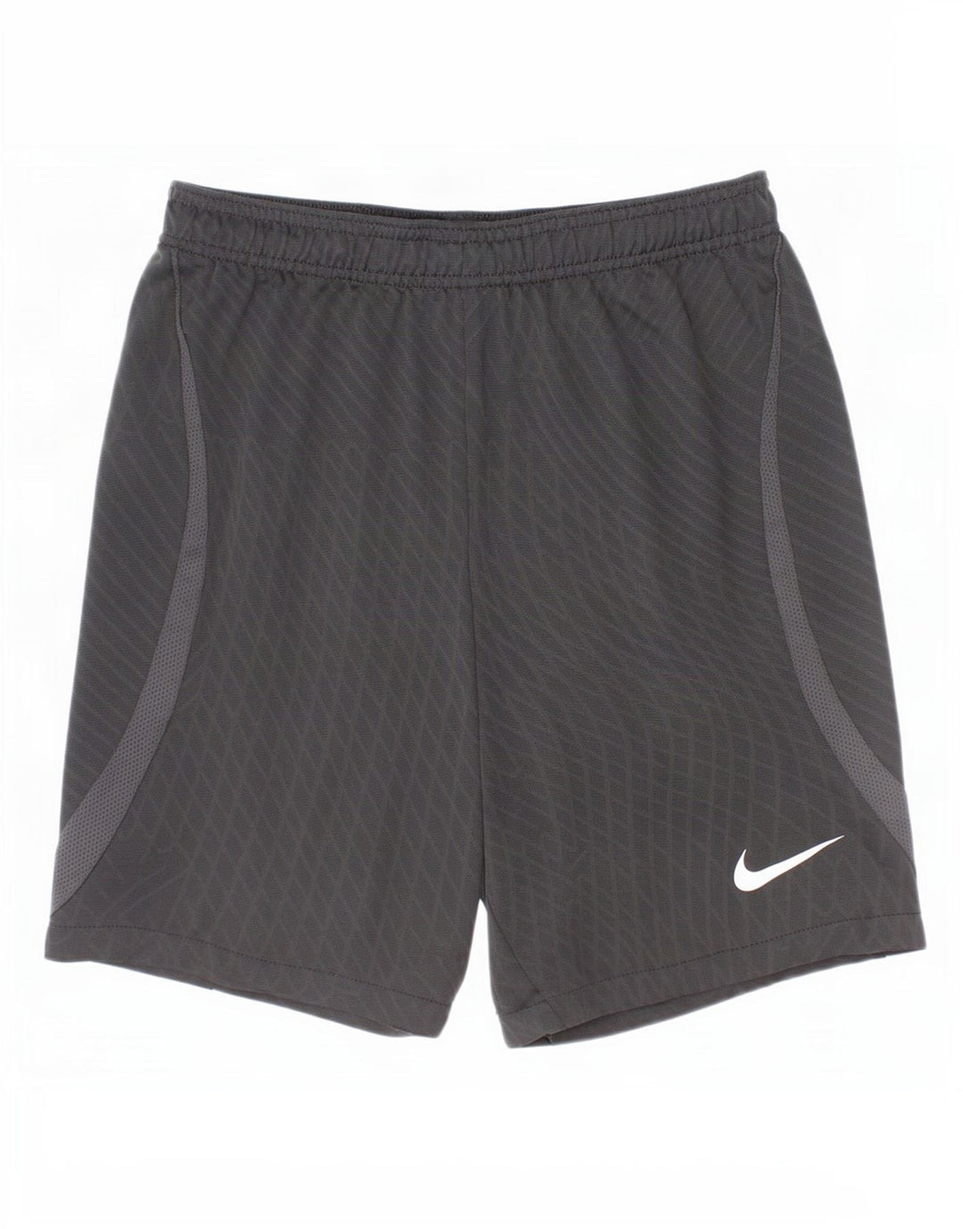 Chłopięce spodenki sportowe Nike Dri Fit 12-13 lat, duże, czarne, poliestrowe w kratę