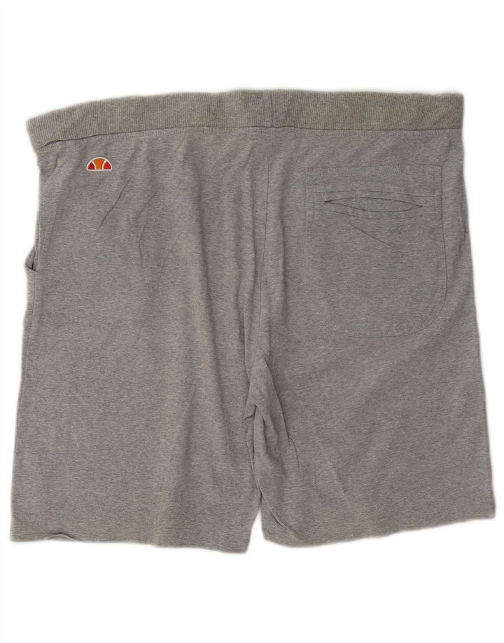 Męskie spodenki sportowe Ellesse, duże, szare, bawełniane