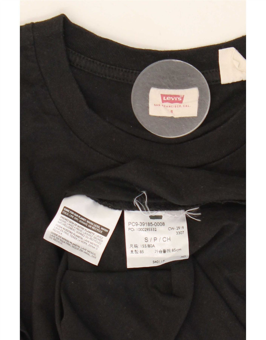 Koszulka damska Levi's Top UK 10, mała czarna