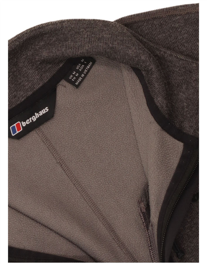 Męska bluza z zamkiem błyskawicznym Berghaus, średnioszara