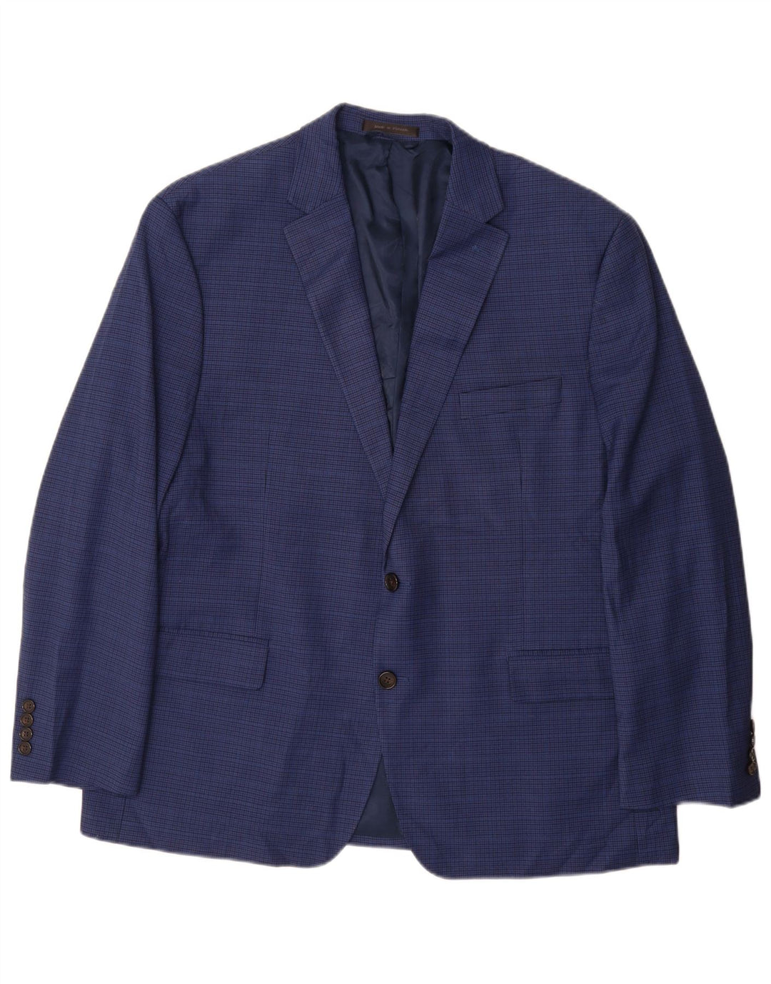 Ralph Lauren Męska marynarka zapinana na 2 guziki UK 42 XL Niebieska pepitka