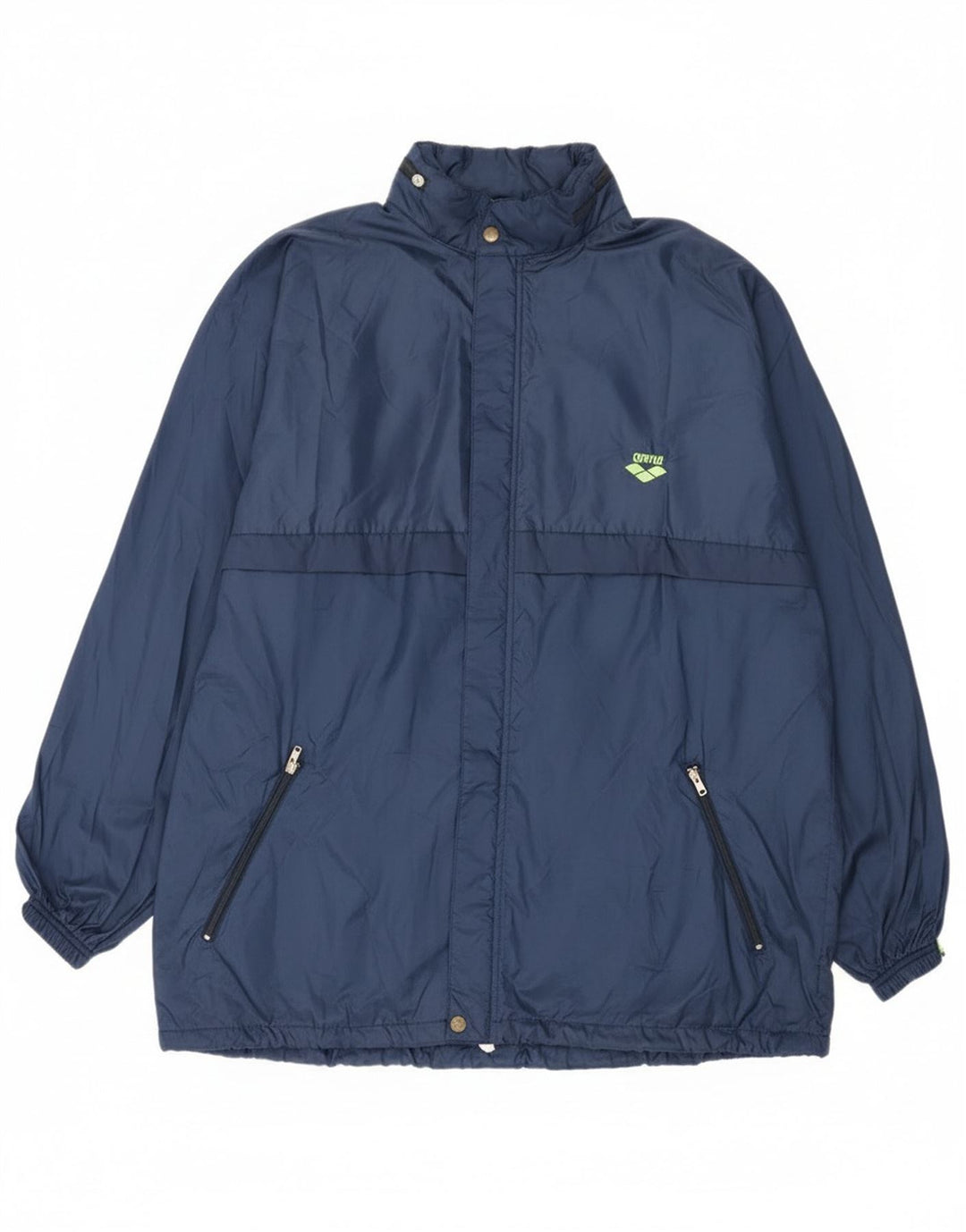 Męska kurtka przeciwdeszczowa z kapturem Arena UK 42 XL Granatowy poliamid