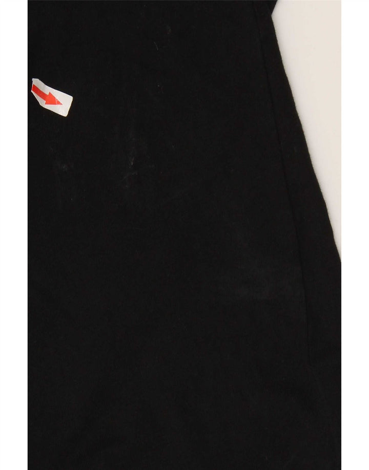 Męski graficzny top Vans z długim rękawem XL, czarny, bawełniany