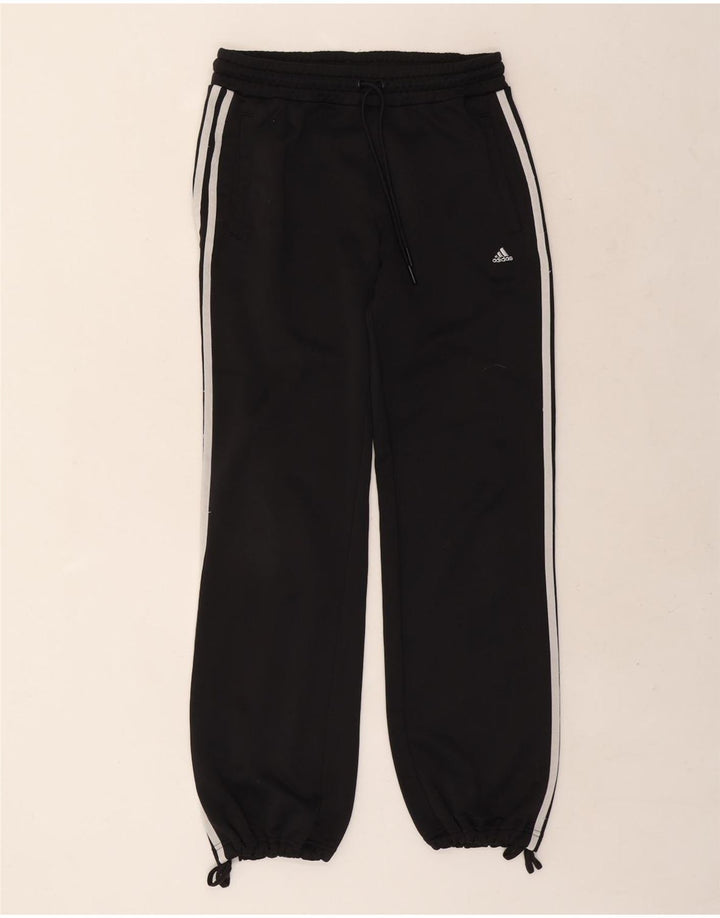Damskie spodnie dresowe Adidas Joggers UK 12 Średni czarny poliester