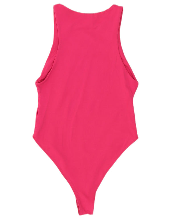 Damskie body bez rękawów Zara UK 8, małe, różowe