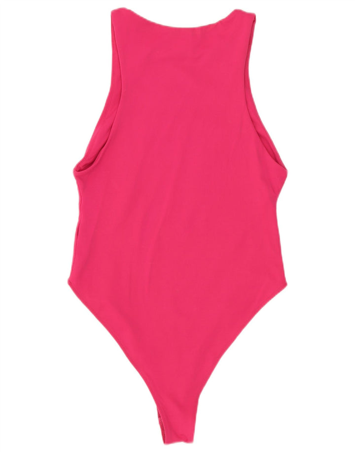 Damskie body bez rękawów Zara UK 8, małe, różowe