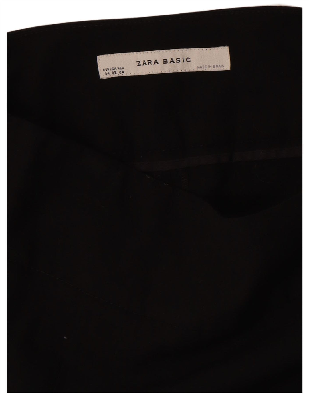 Spódnica ołówkowa damska Zara EU 34 2XS W24 Czarna