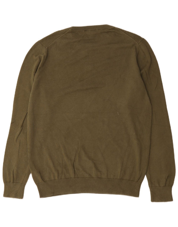 Crew Clothing Męski sweter z golfem XL, bawełniany khaki