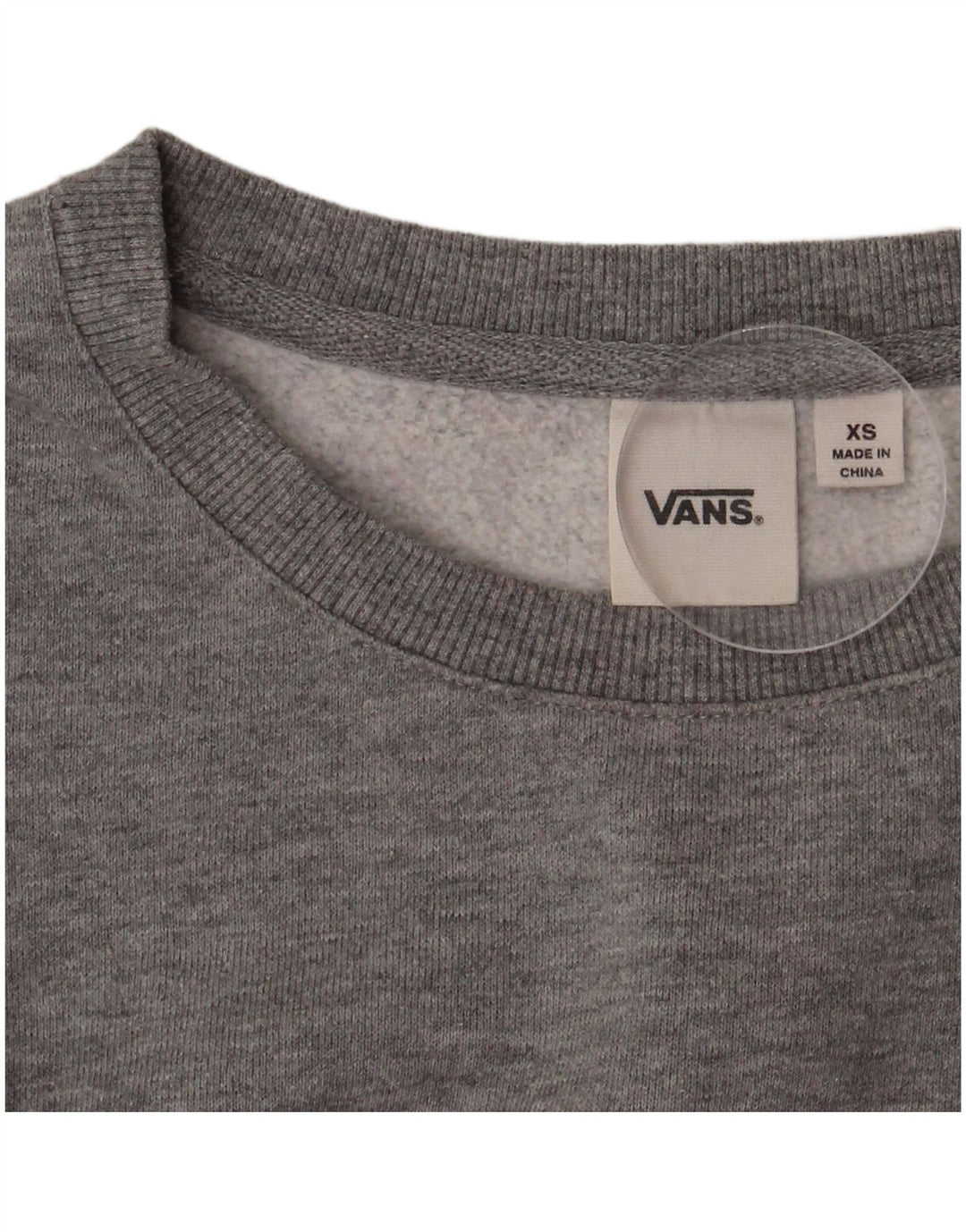 Męski sweter z grafiką VANS XS, szary