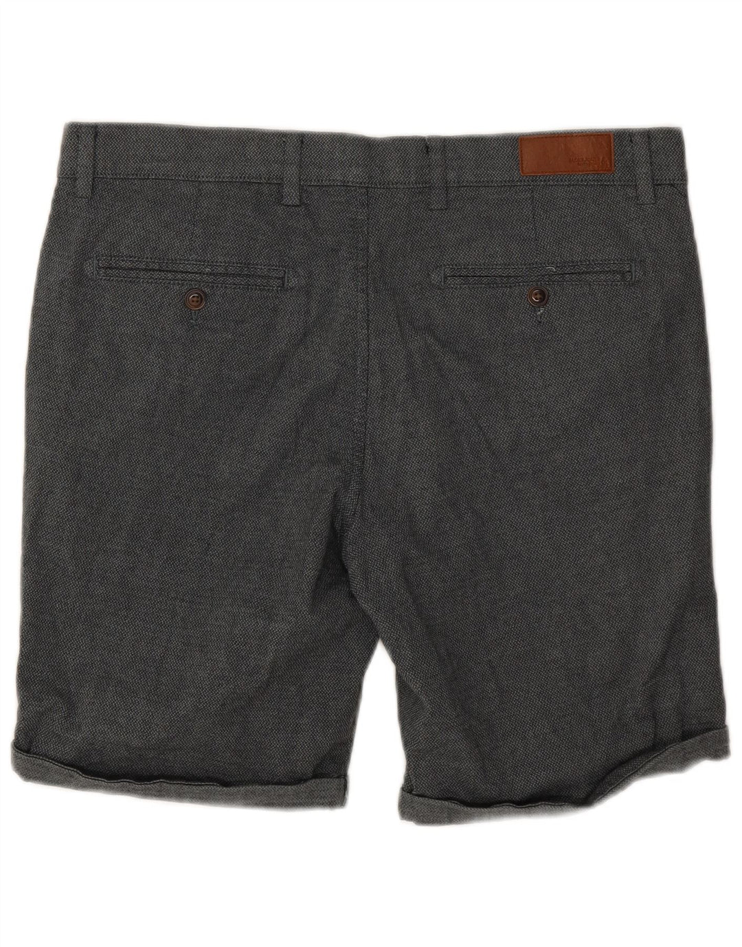 Męskie spodenki chino Jack & Jones, duże W34, szare, bawełniane w cętki