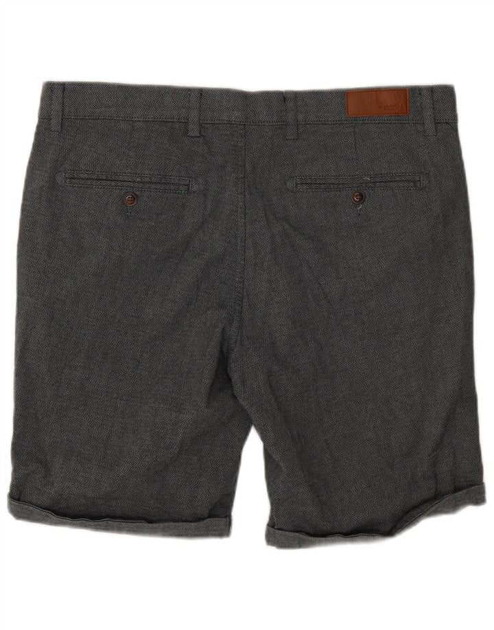Męskie spodenki chino Jack & Jones, duże W34, szare, bawełniane w cętki