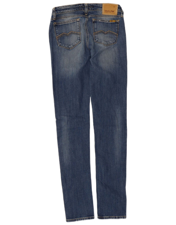 Meltin' Pot Damskie Mika Skinny Jeans W26 L32 Niebieskie