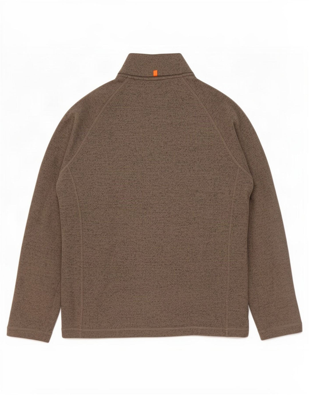 Męski sweter z zapinaną na guziki bluzą John Lewis, duży, szary, nakrapiany poliester