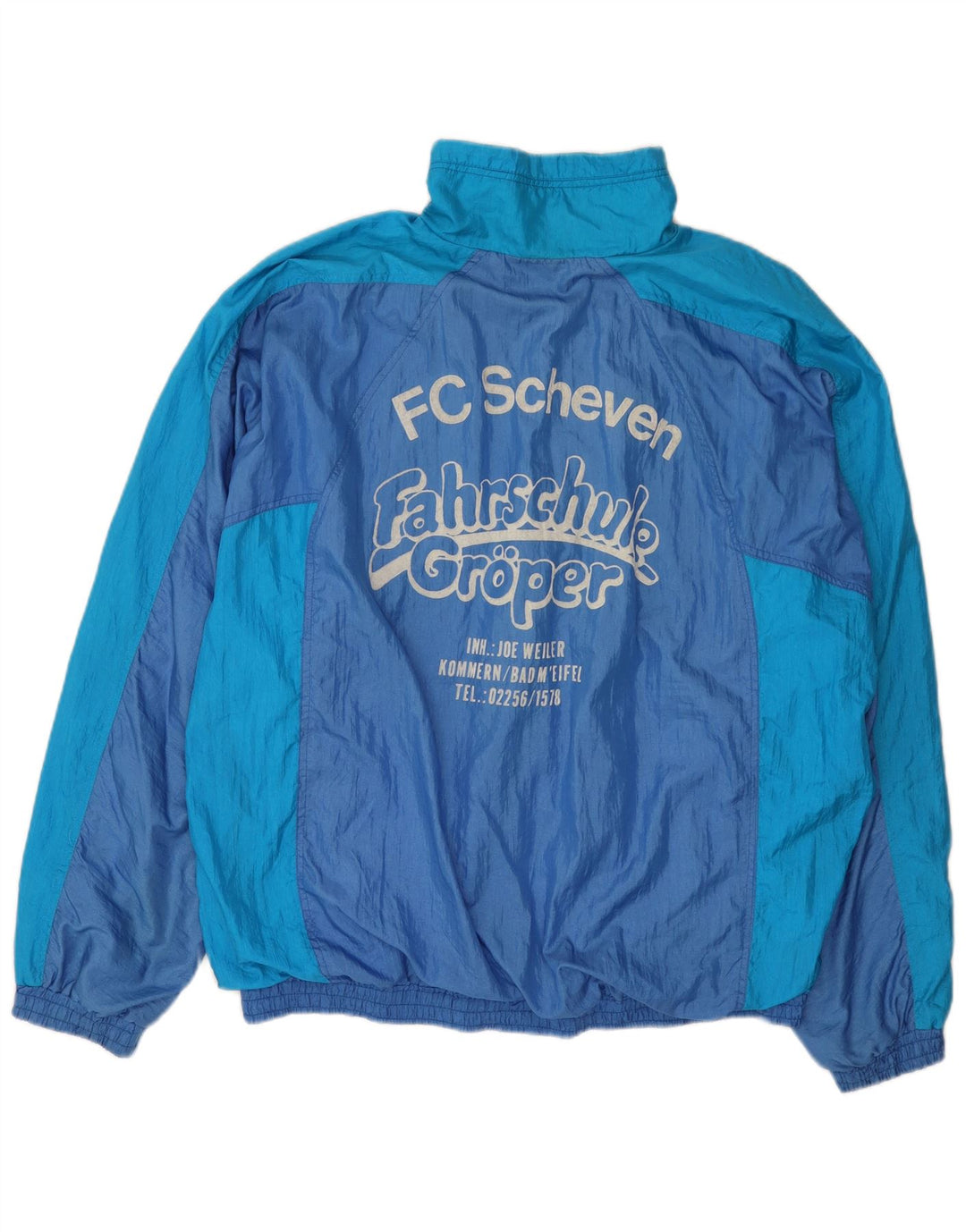 Męska kurtka dresowa Rucanor Graphic UK 44/46 XL w kolorze niebieskim