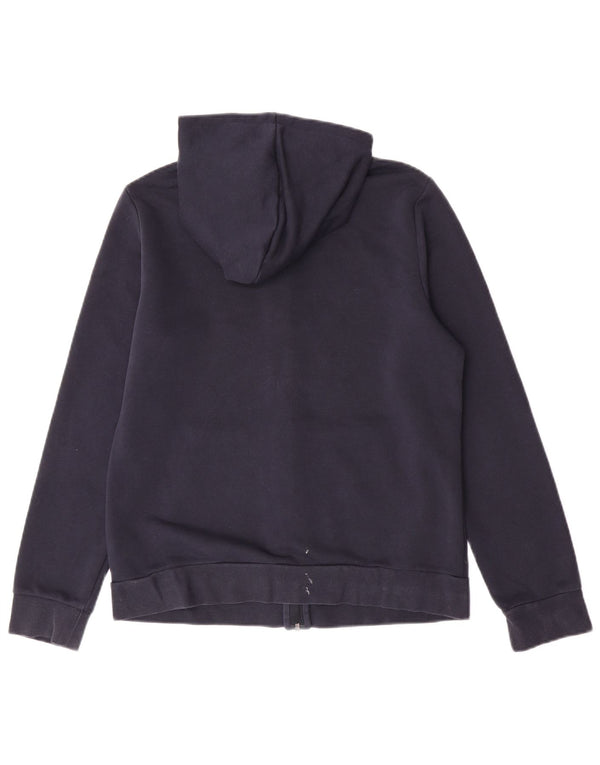 Damski sweter Adidas z grafiką i zamkiem błyskawicznym UK 16/18, duży, granatowy, sportowy