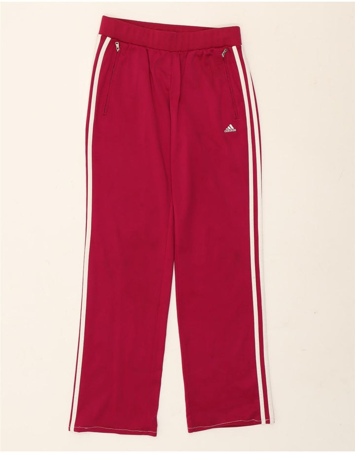 Damskie spodnie dresowe Adidas UK 10 Mały fioletowy poliester