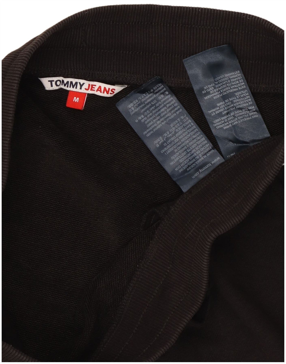 Damska spódniczka mini Tommy Hilfiger Medium W28, czarny poliester