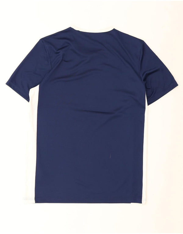 Męska koszulka Adidas Aeroready Top Medium Granatowy Poliester z blokami kolorów