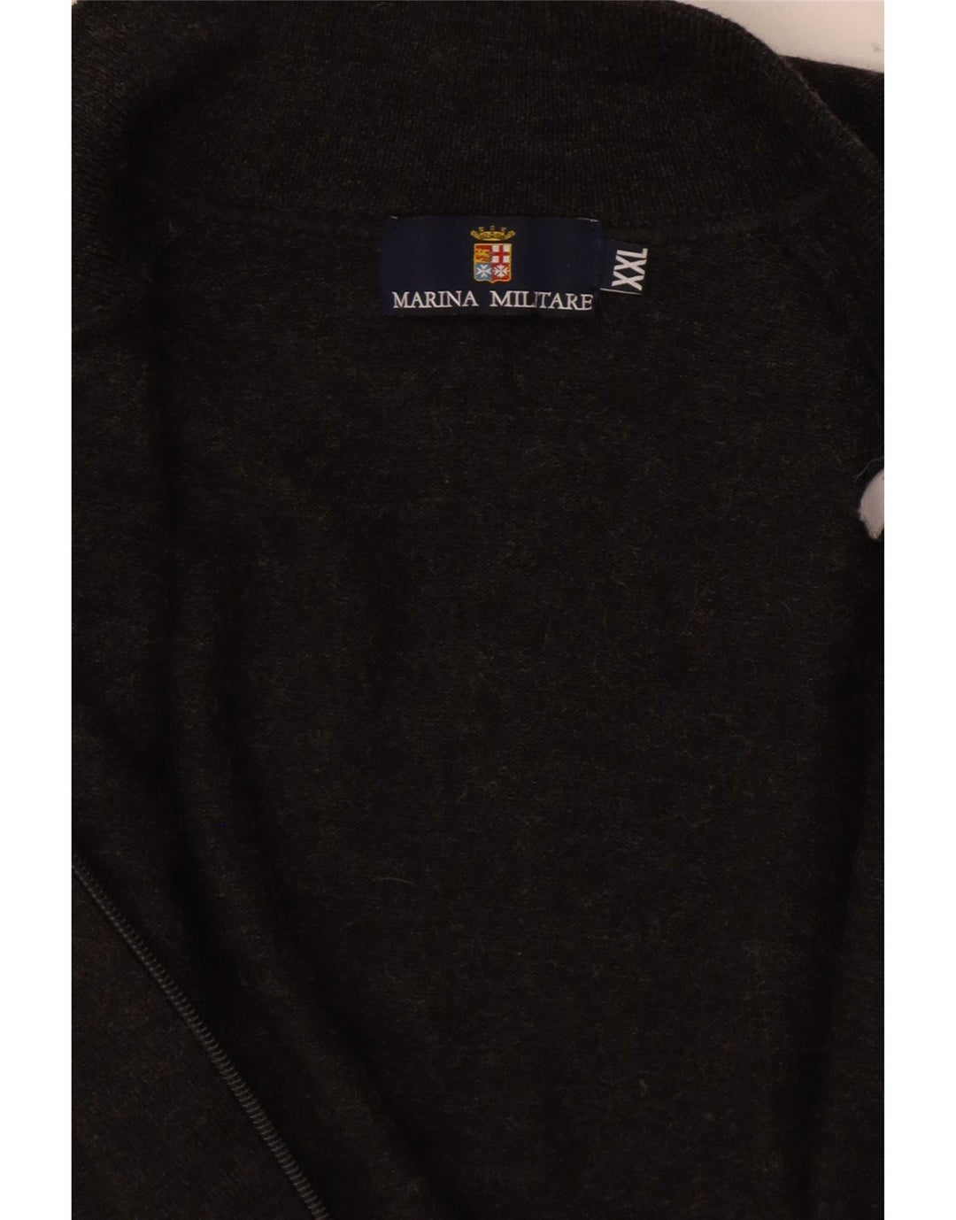 Męski sweter rozpinany Marina Militare 2XL szary