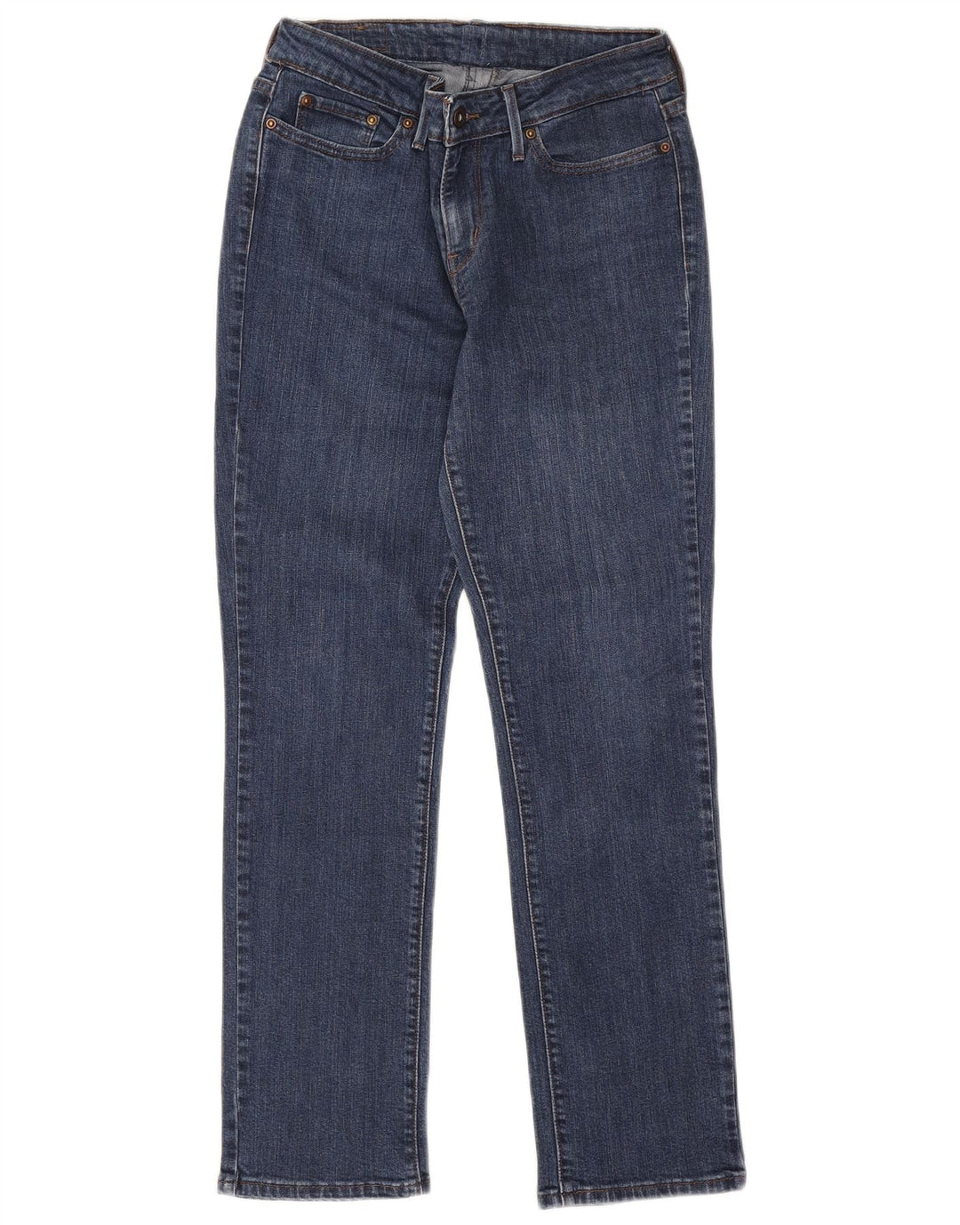 Damskie jeansy Levi's Slim W29 L30 Niebieskie bawełniane