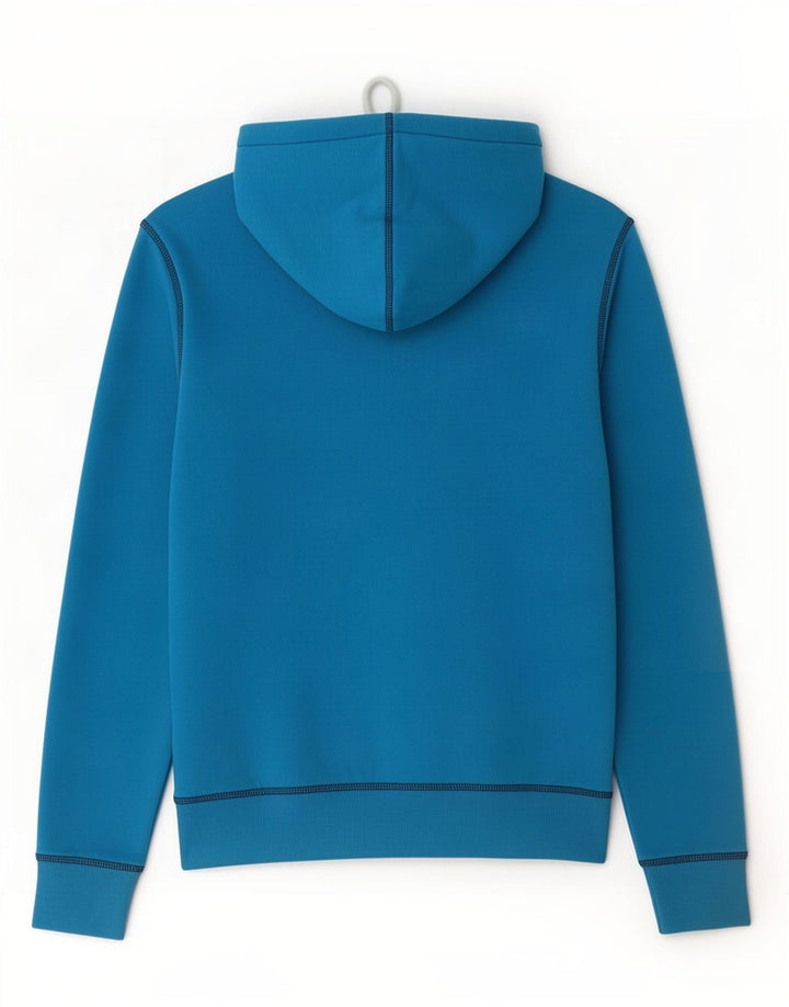 Męski sweter z kapturem Jack & Jones w kolorze średnioniebieskim