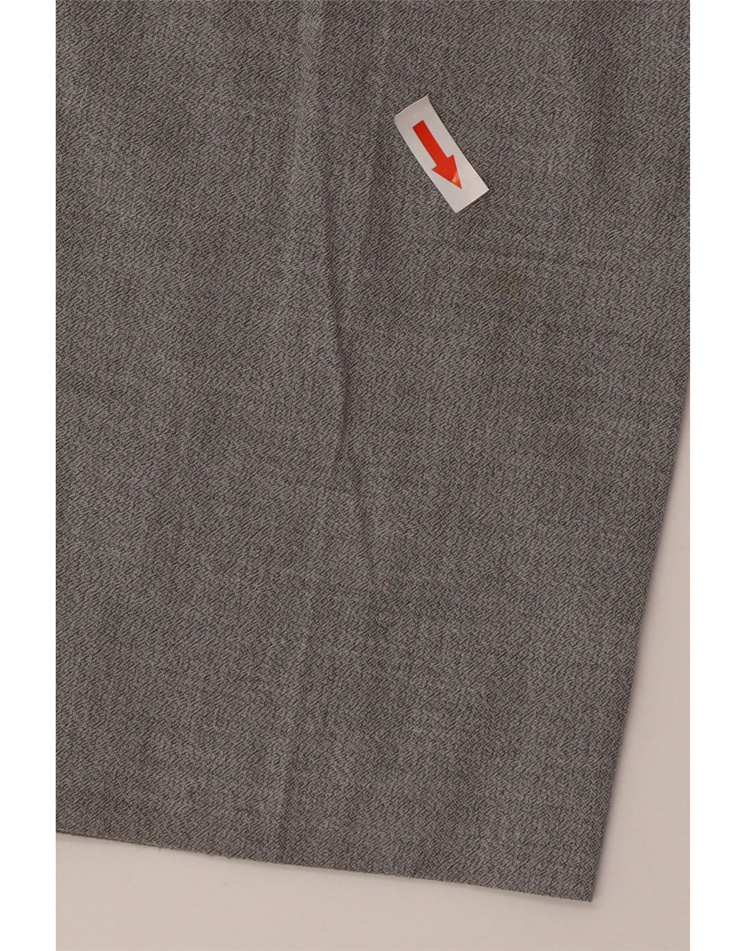 Męskie spodnie garniturowe Zara EU 46 XL W36 L33 Szary poliester