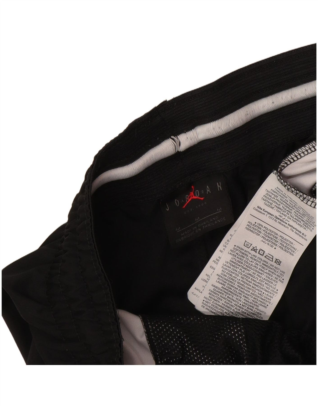 Męskie spodenki sportowe Jordan Dri Fit, poliester w kolorze średniej czarnej kolorystyki