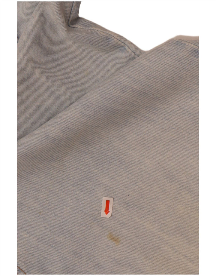 Damski kombinezon jeansowy oversize Zara UK 16, duży, niebieski, bawełniany