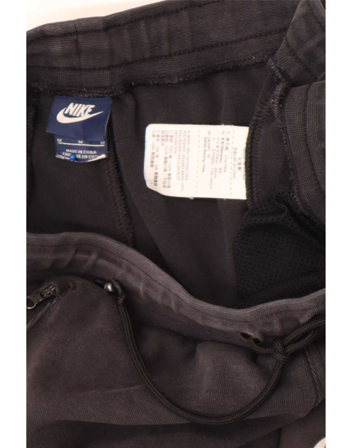 Męskie spodnie dresowe Nike Crop, joggery, średnioszare, bawełniane