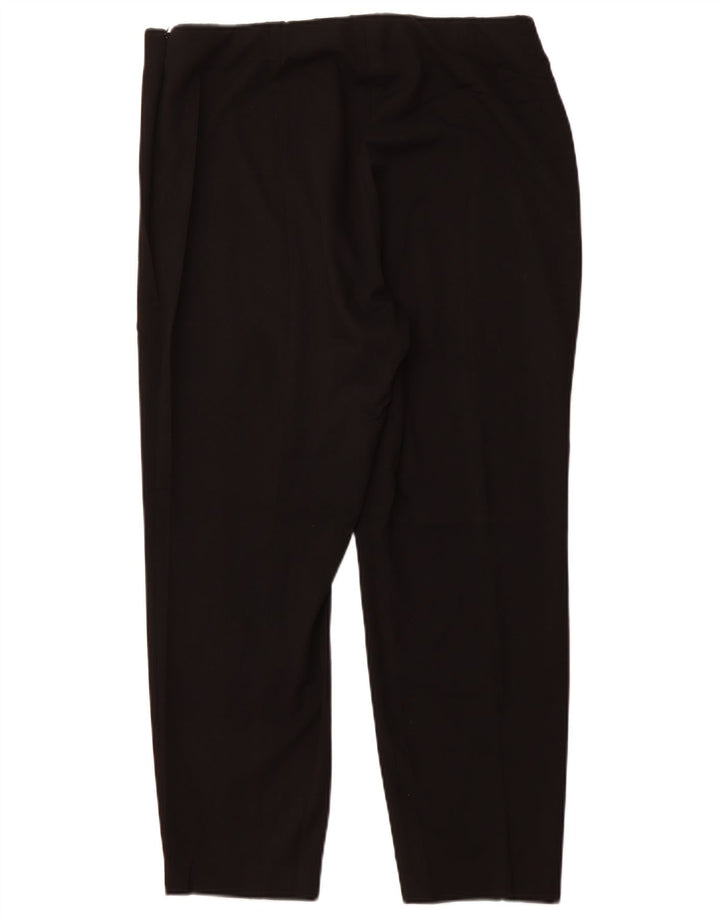 Damskie spodnie typu slim casual CALVIN KLEIN US 14 XL W34 L27 Czarny poliester